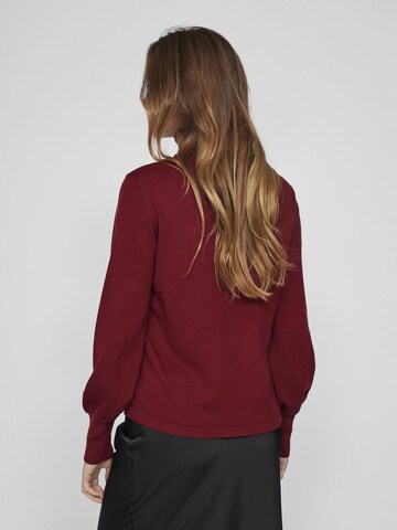 VILA Sweater in Red