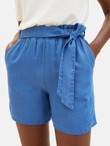 TOM TAILOR DENIM Loosefit Shorts in Blau