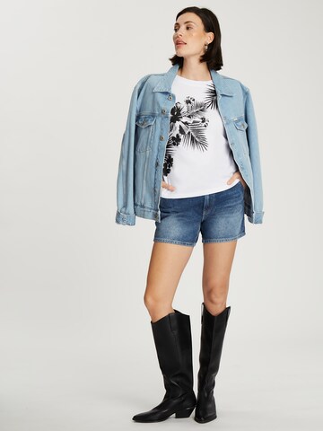 CROSS JEANS T-Shirt in Weiß