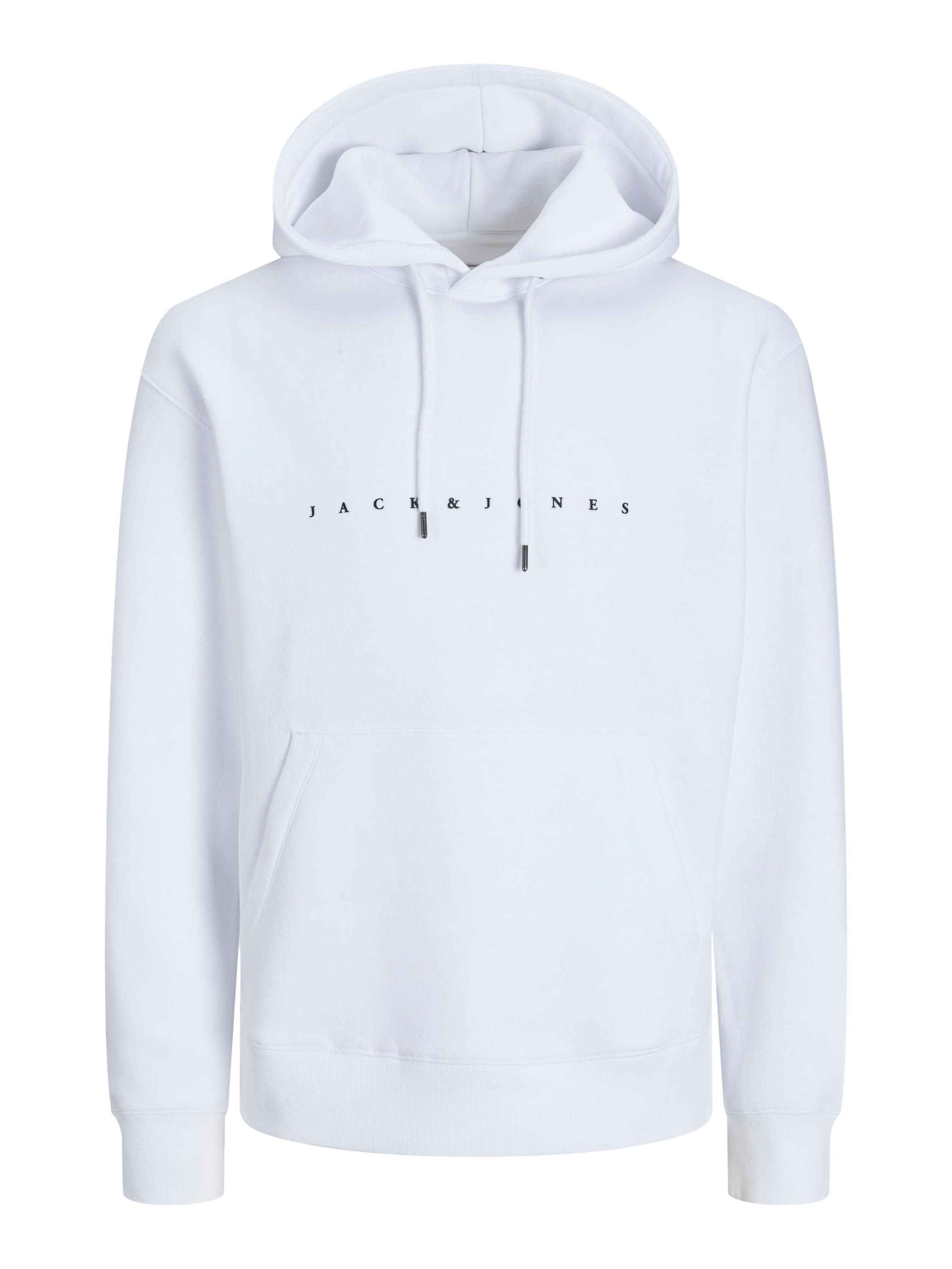 JACK & JONES Sweatshirt 'JJEStar' in White: front