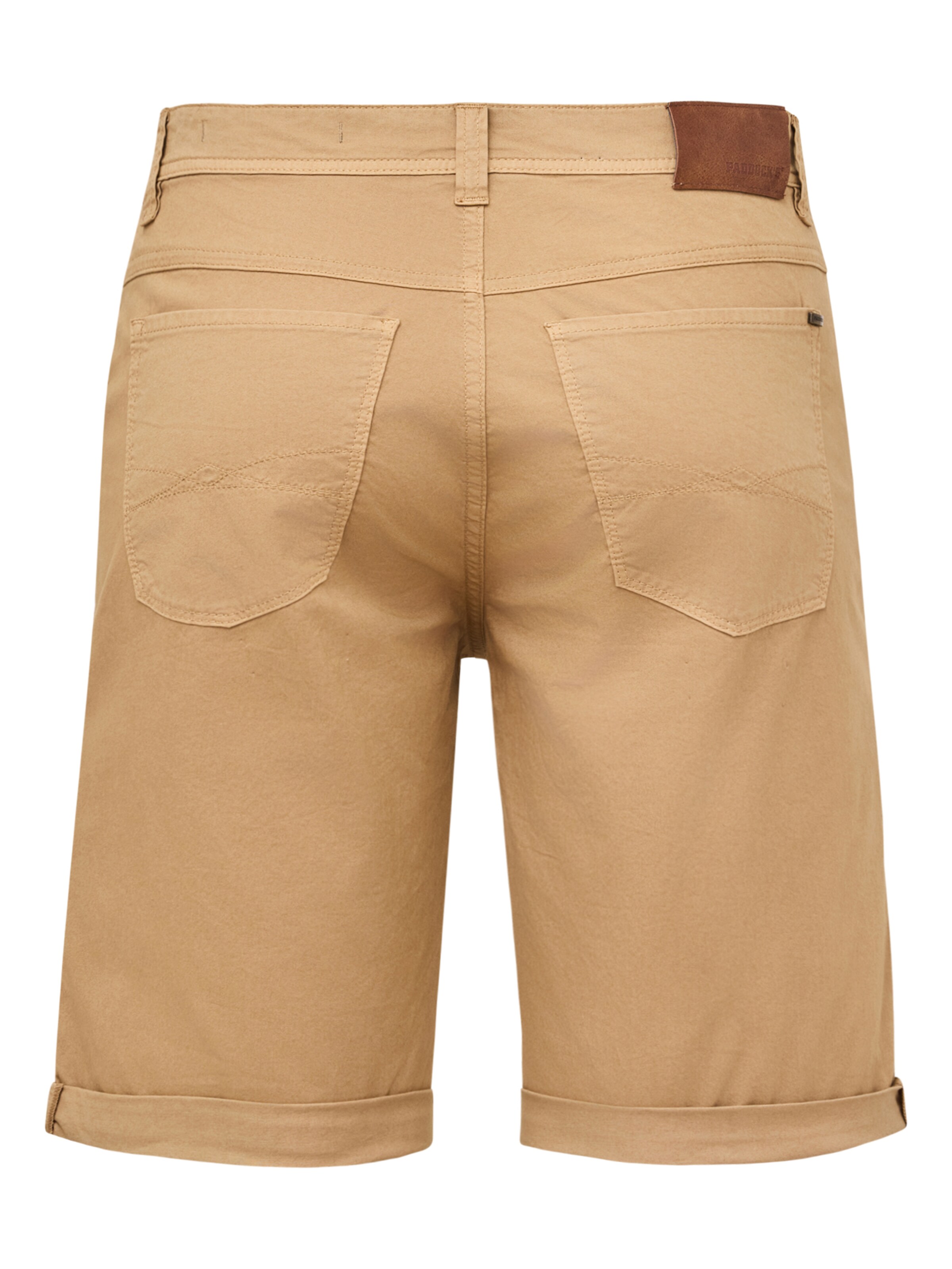 PADDOCKS Slim fit Pants 'Pipe' in Brown