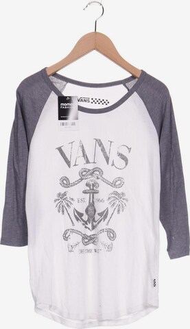 VANS Langarmshirt M in Weiß: predná strana