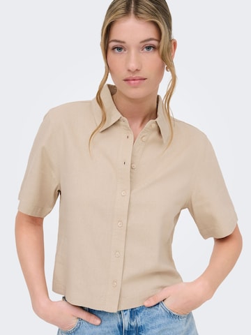 ONLY Bluse 'ONLGoa' i beige