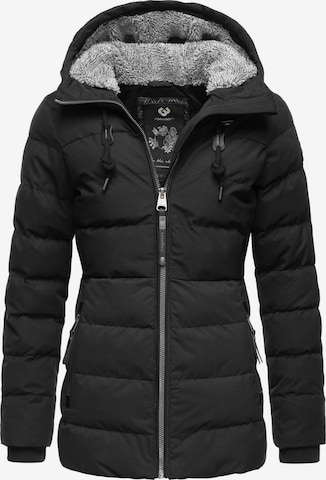 Veste d’hiver 'Quantic' Ragwear en noir : devant