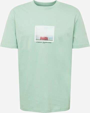 SELECTED HOMME Koszulka 'Denton' w kolorze zielony: przód