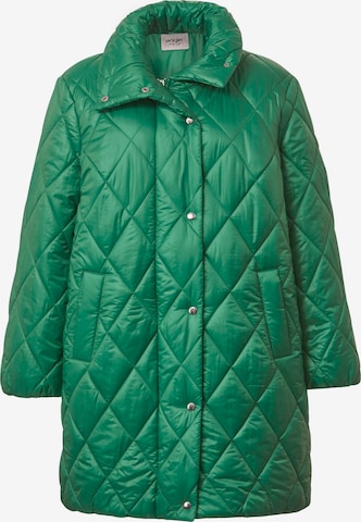 Angel of Style Between-Season Jacket in Green: front