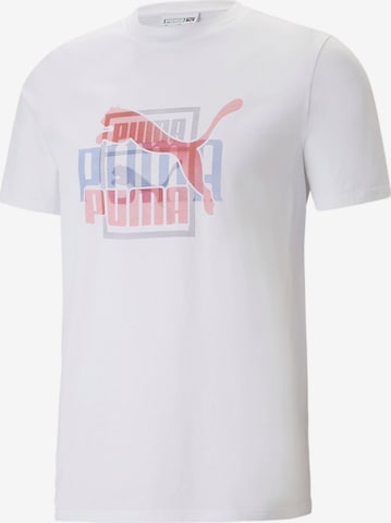 PUMA Shirt in White: front