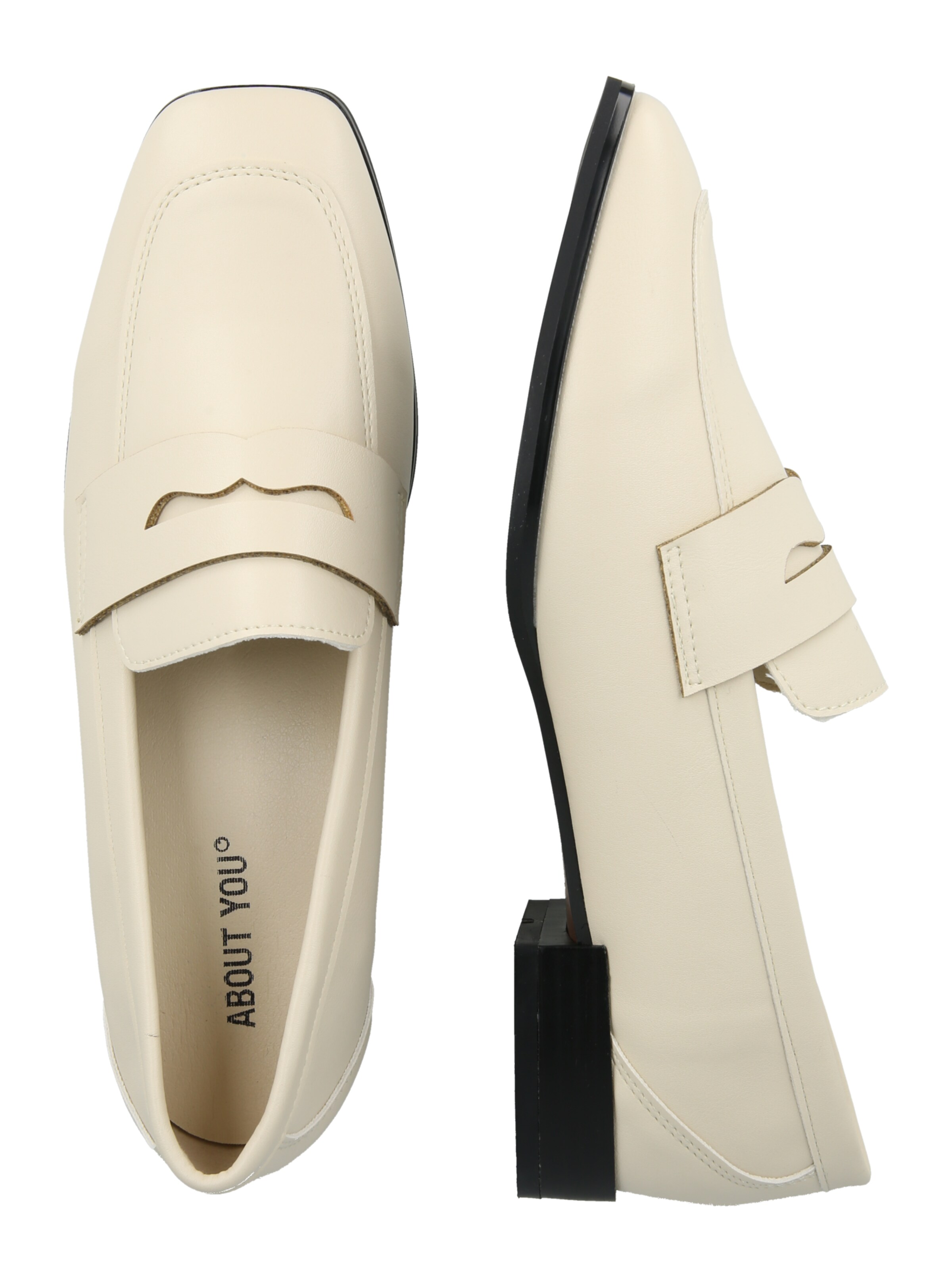 ABOUT YOU Classic Flats 'Antonia' in White