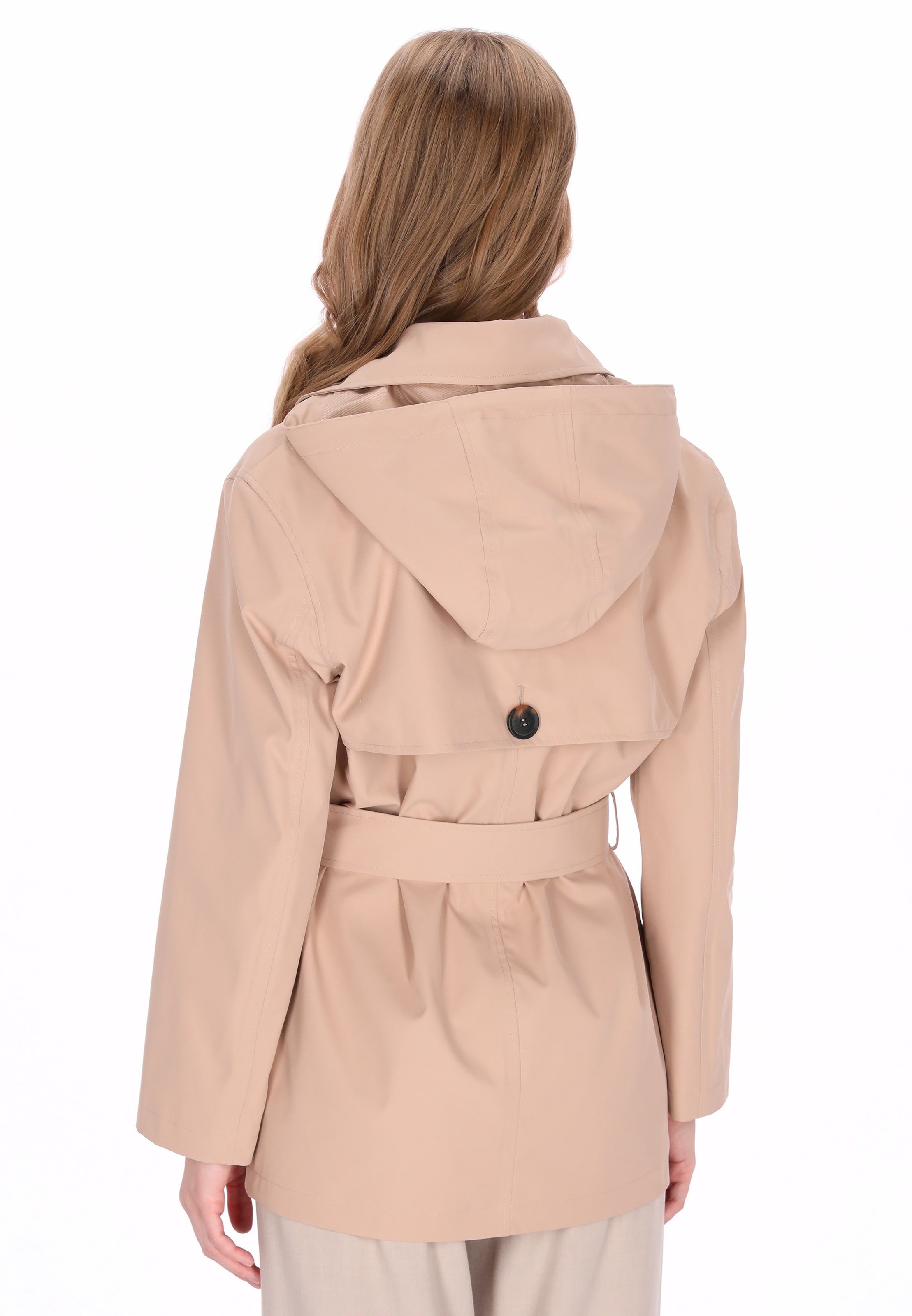 DreiMaster Klassik - Sobretudo meia-estação em bege