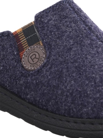 ROHDE Slippers 'Asiago' in Blue
