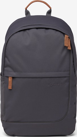Satch Backpack 'Fly' in Grey: front