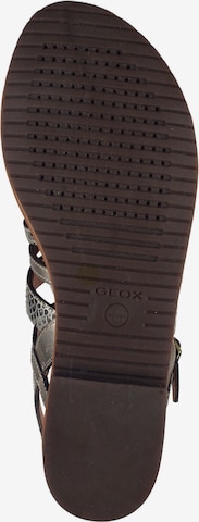 GEOX Sandalen met riem in Goud