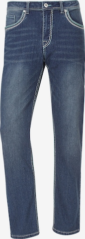 Jan Vanderstorm Loosefit Jeans 'Morten' in Blauw: voorkant