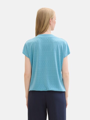 TOM TAILOR Blouse in Blauw