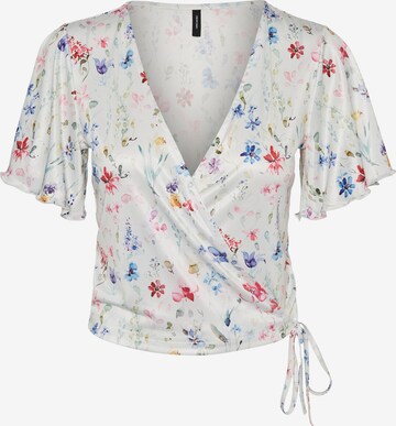 VERO MODA Shirt 'Lillie' in Weiß: predná strana