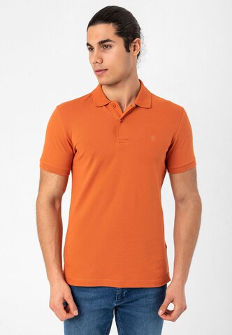 T-Shirt Felix Hardy en orange : devant