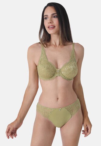 Slip 'BEAUTIFUL ROSE' sassa en vert