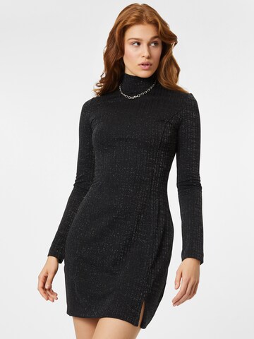 GUESS Knitted dress in Black: front