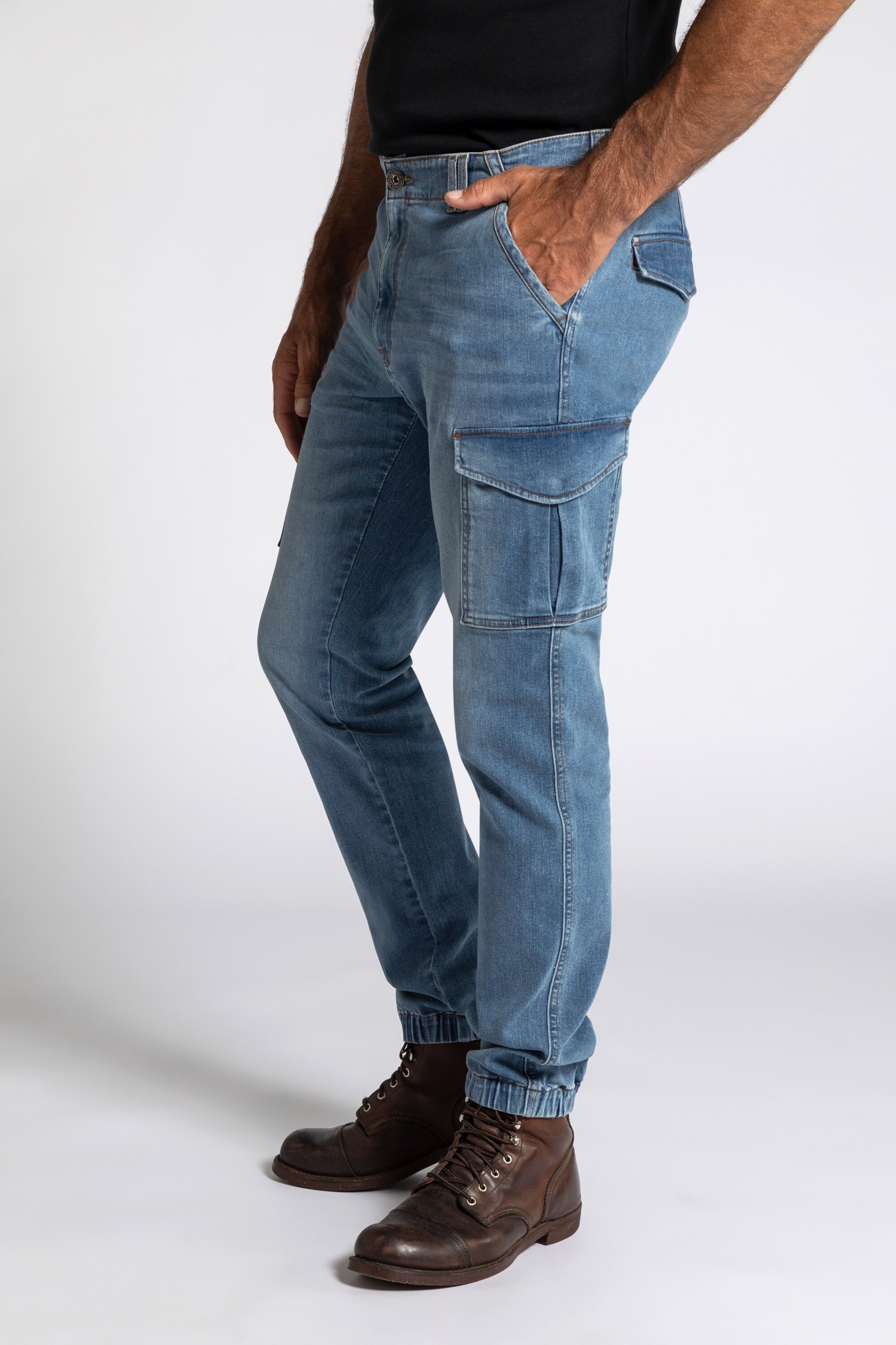 Männer Große Größen JP1880 Jeans in Blau - KD16344
