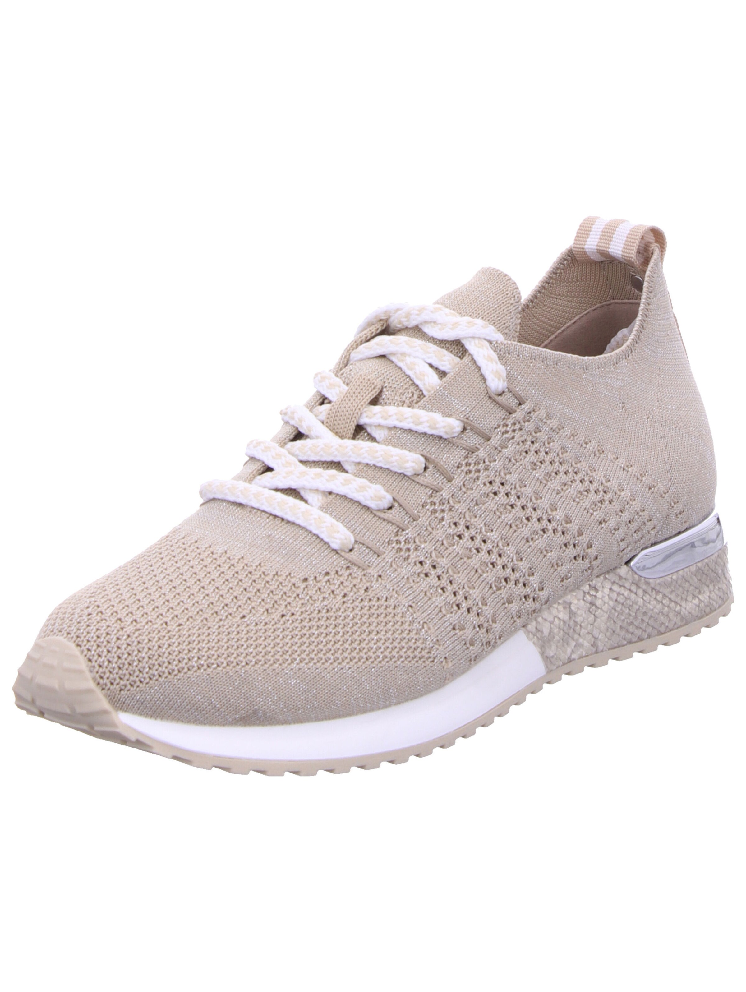 LA STRADA Sneakers in Beige: front