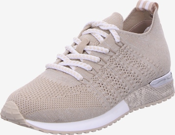 LA STRADA Sneakers in Beige: front