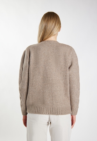 DreiMaster Vintage Knit cardigan in Brown