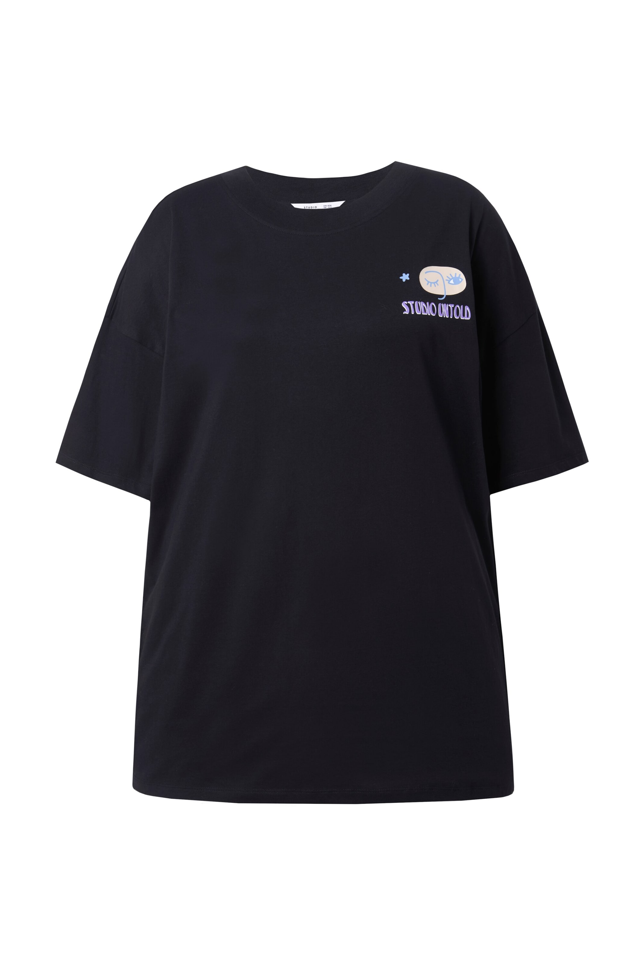 Studio Untold Shirt in Black: front