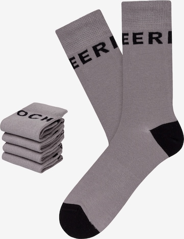 CHEERIO* Socks 'Best Friend' in Grey: front