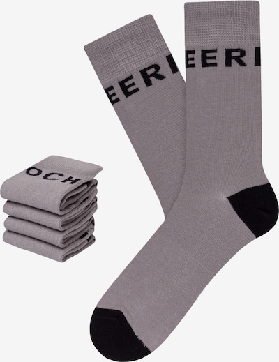 CHEERIO* Chaussettes 'Best Friend' en gris / noir, Vue avec produit