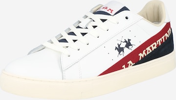 La Martina Sneakers in White: front