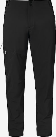 Regular Pantalon outdoor ' Hiking Pants Style Blaustein MNS ' Schöffel en noir : devant