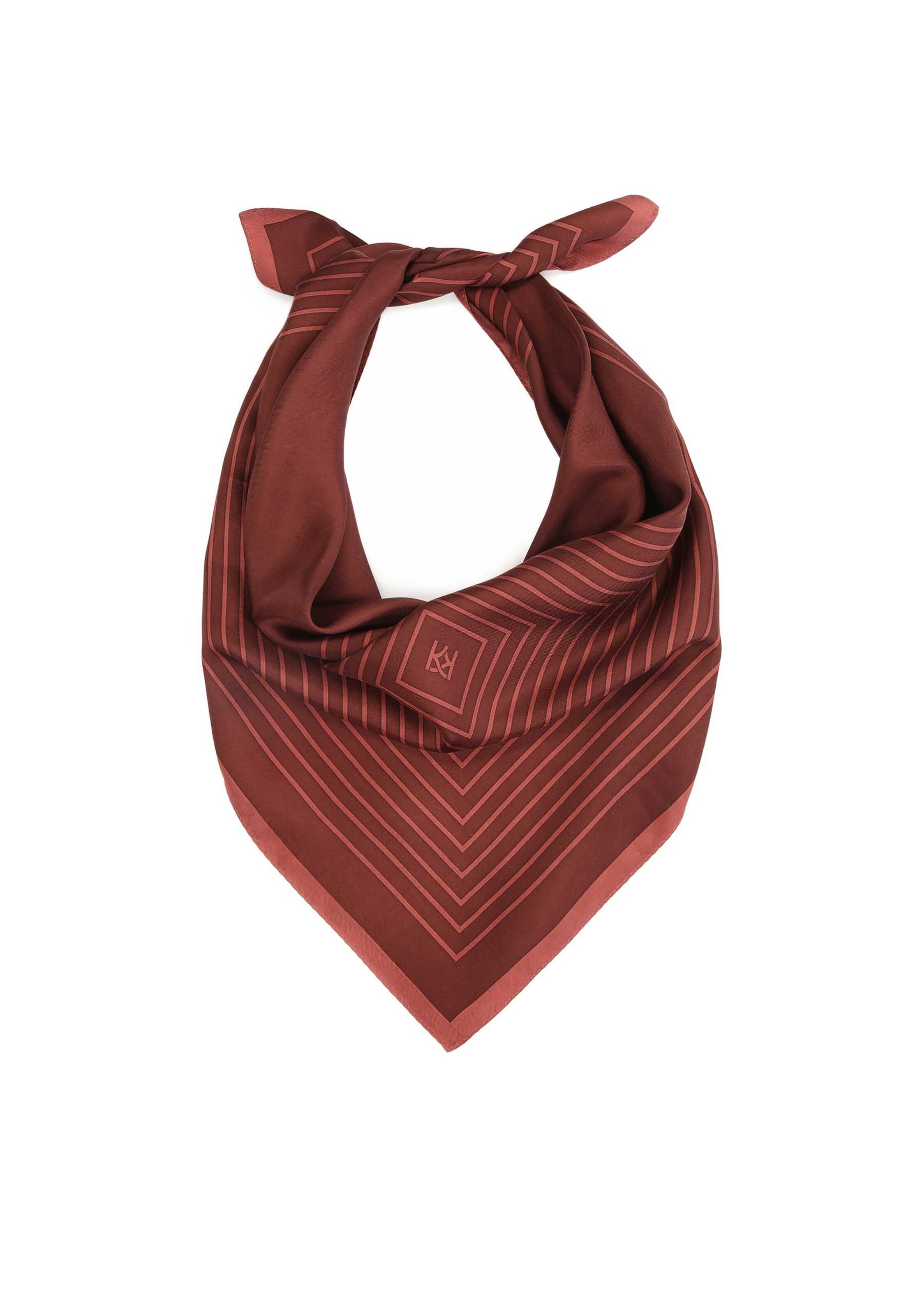 Kazar Scarf in Red: front