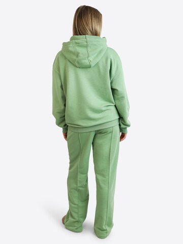 TATES Oversized Sweater 'Kuscheliger Light Hoodie' in Green