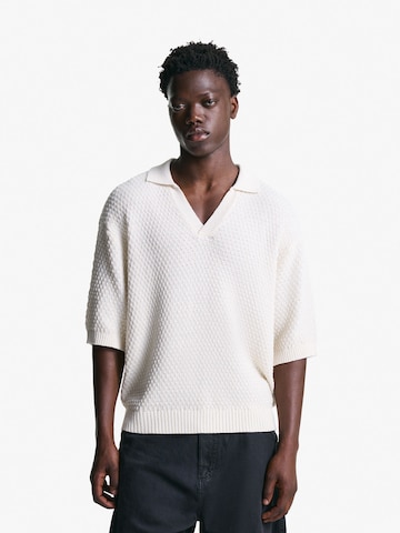 Bershka Pullover i beige: forside