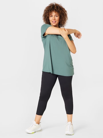 Active by Zizzi Skinny Sporthose in Schwarz