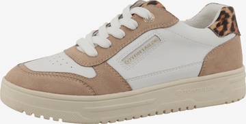 TOM TAILORNiske tenisice - bež boja: prednji dio