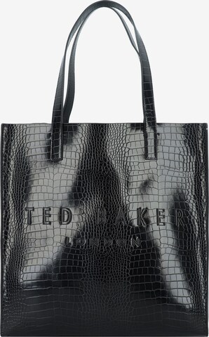 Ted Baker Shopper 'Croccon' in Black: front