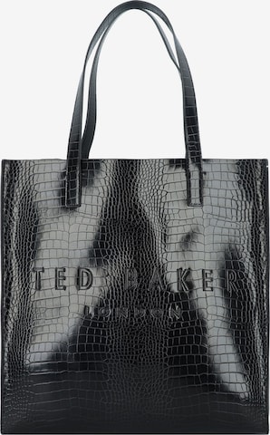 Ted BakerShopper torba 'Croccon' - crna boja: prednji dio