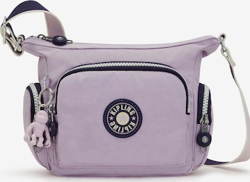 KIPLING - Bolso de hombro 'Gabbie' en lila: frente