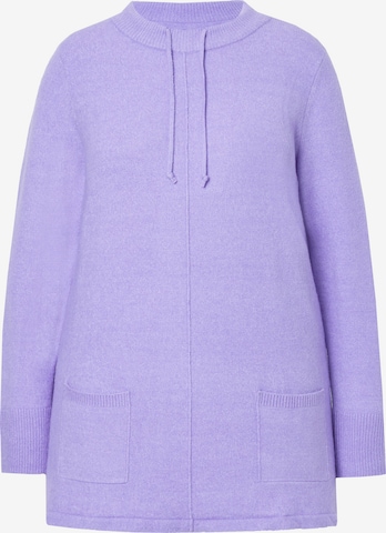 Ulla Popken Pullover in Lila: Vorderseite