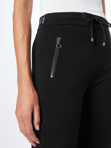 Coupe slim Pantalon 'EASY smart' MAC en noir