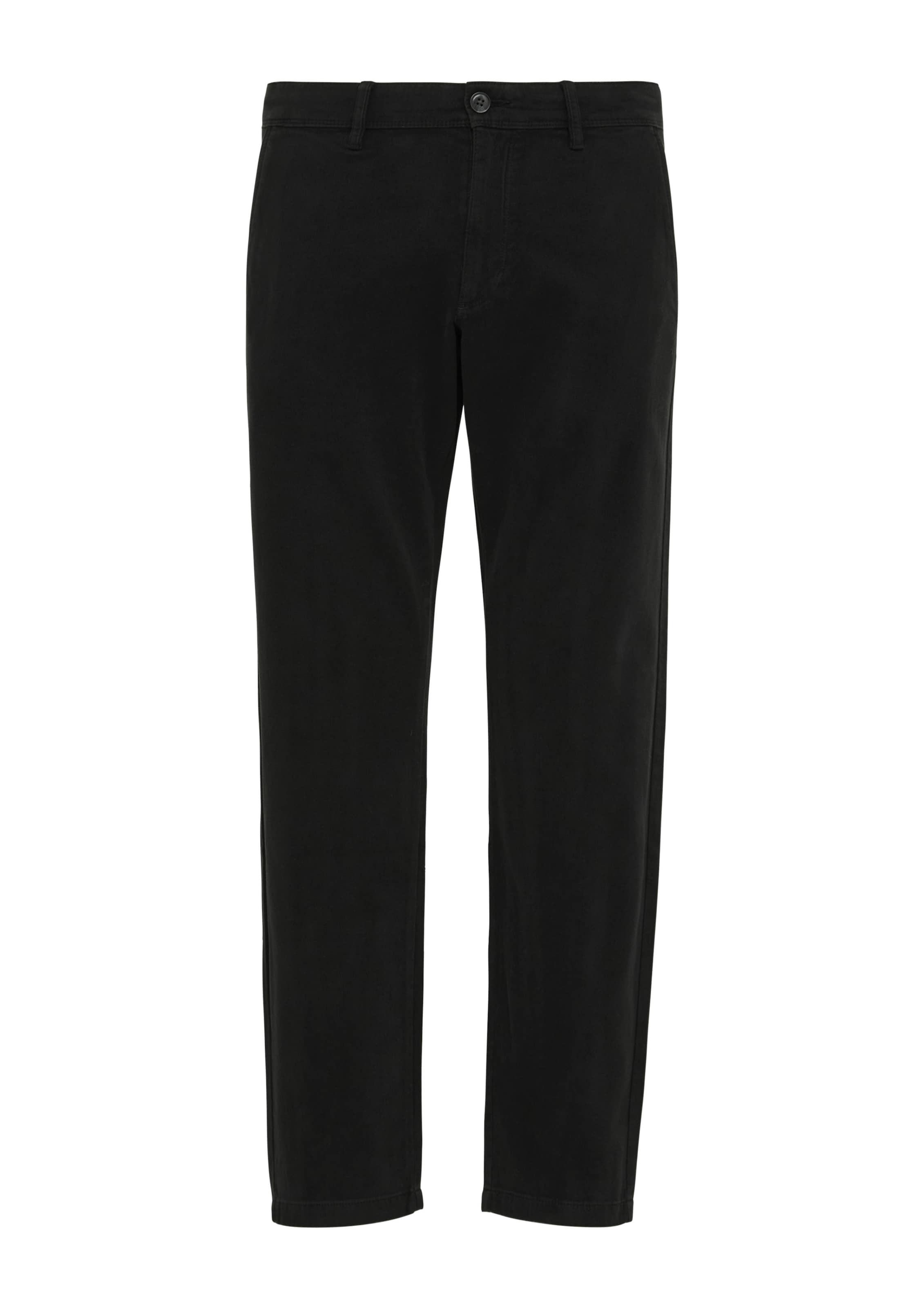 Regular Pantalon chino 'Phoenix' s.Oliver en noir : devant