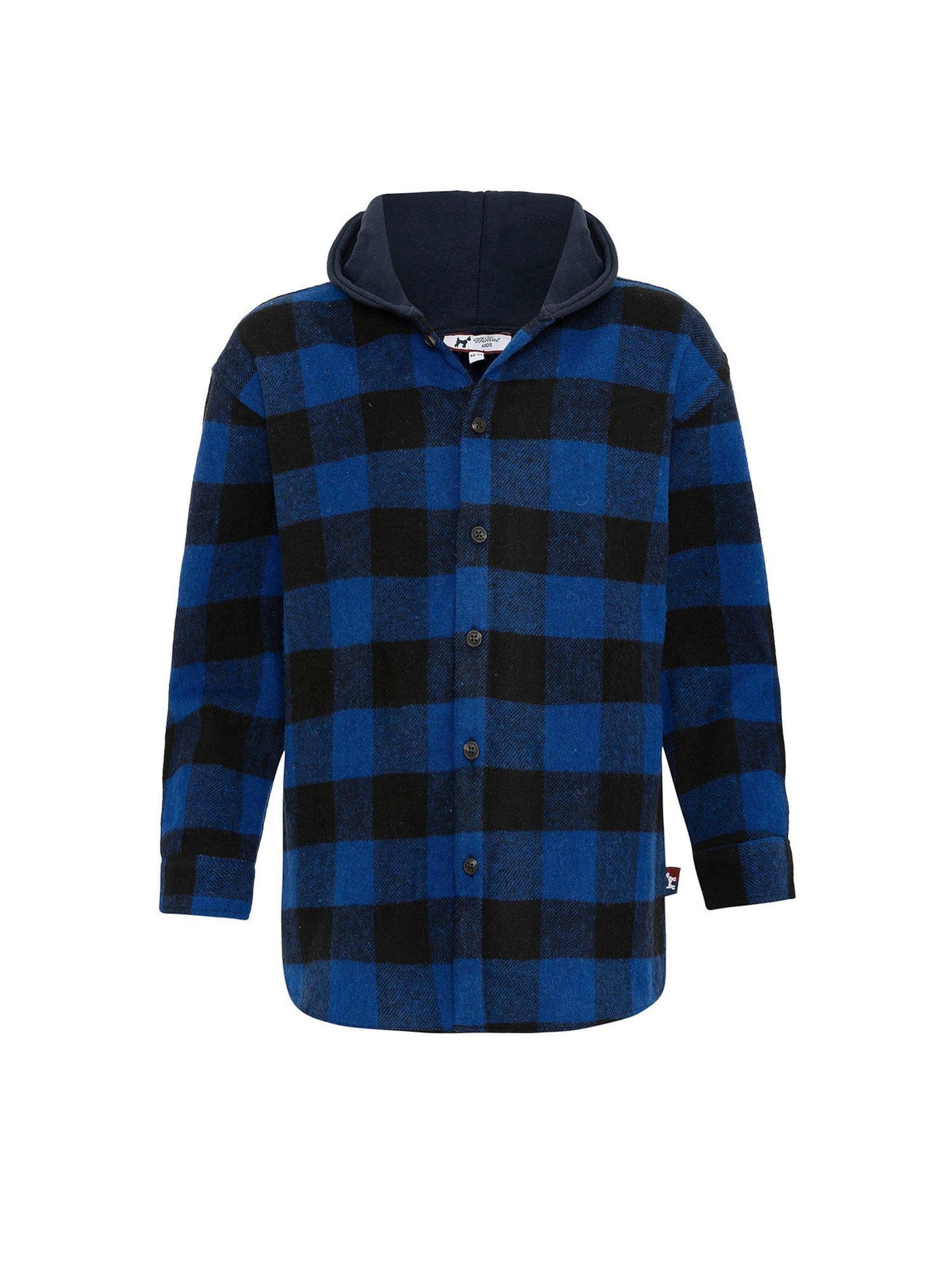 Fit confort Chemise Williot en bleu : devant