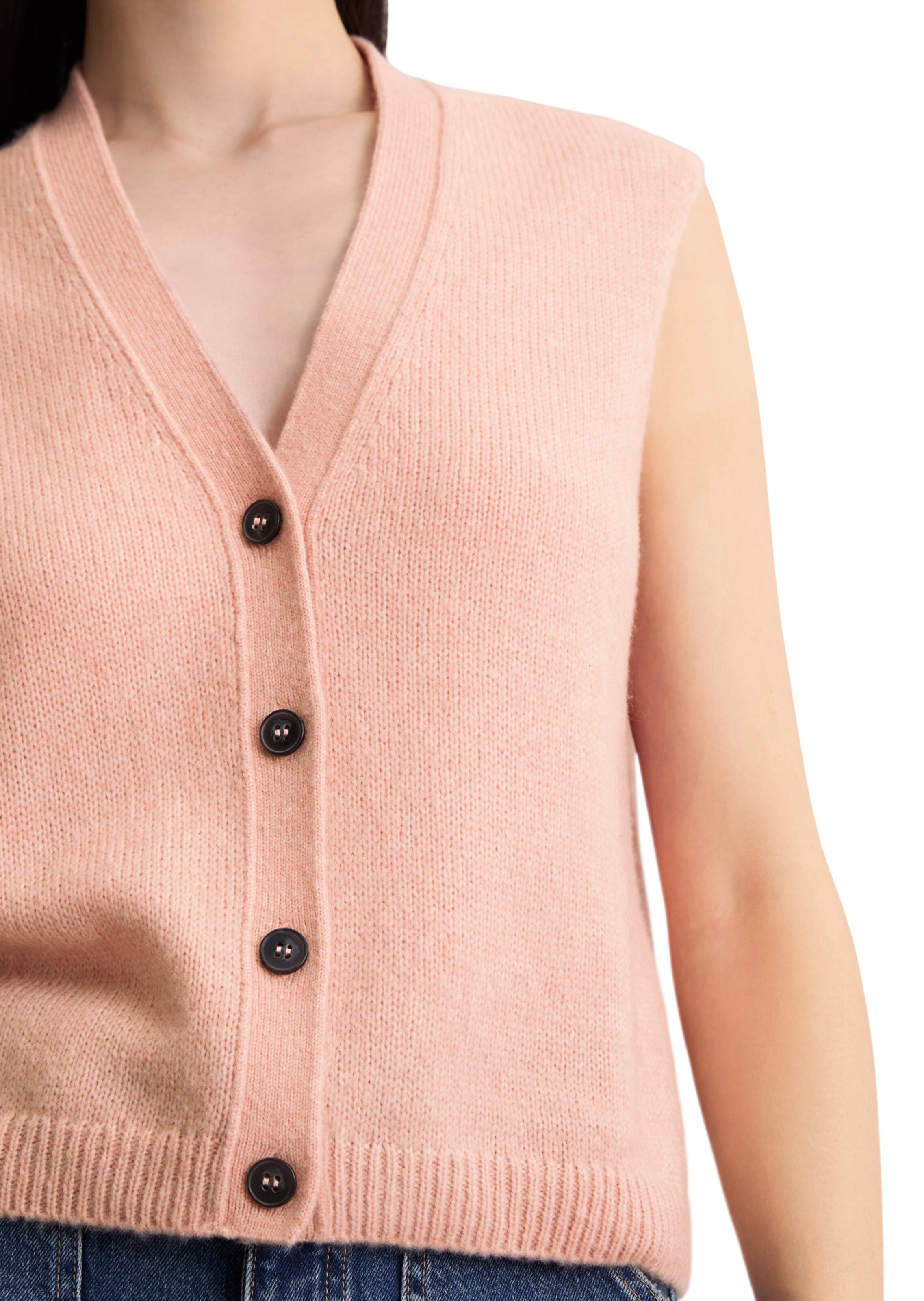 Marc O'Polo Вязаная жилетка в Оранжевый