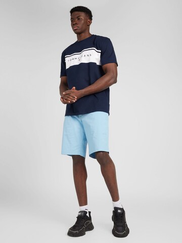 TOMMY HILFIGER - Regular Calças chino 'HARLEM' em azul