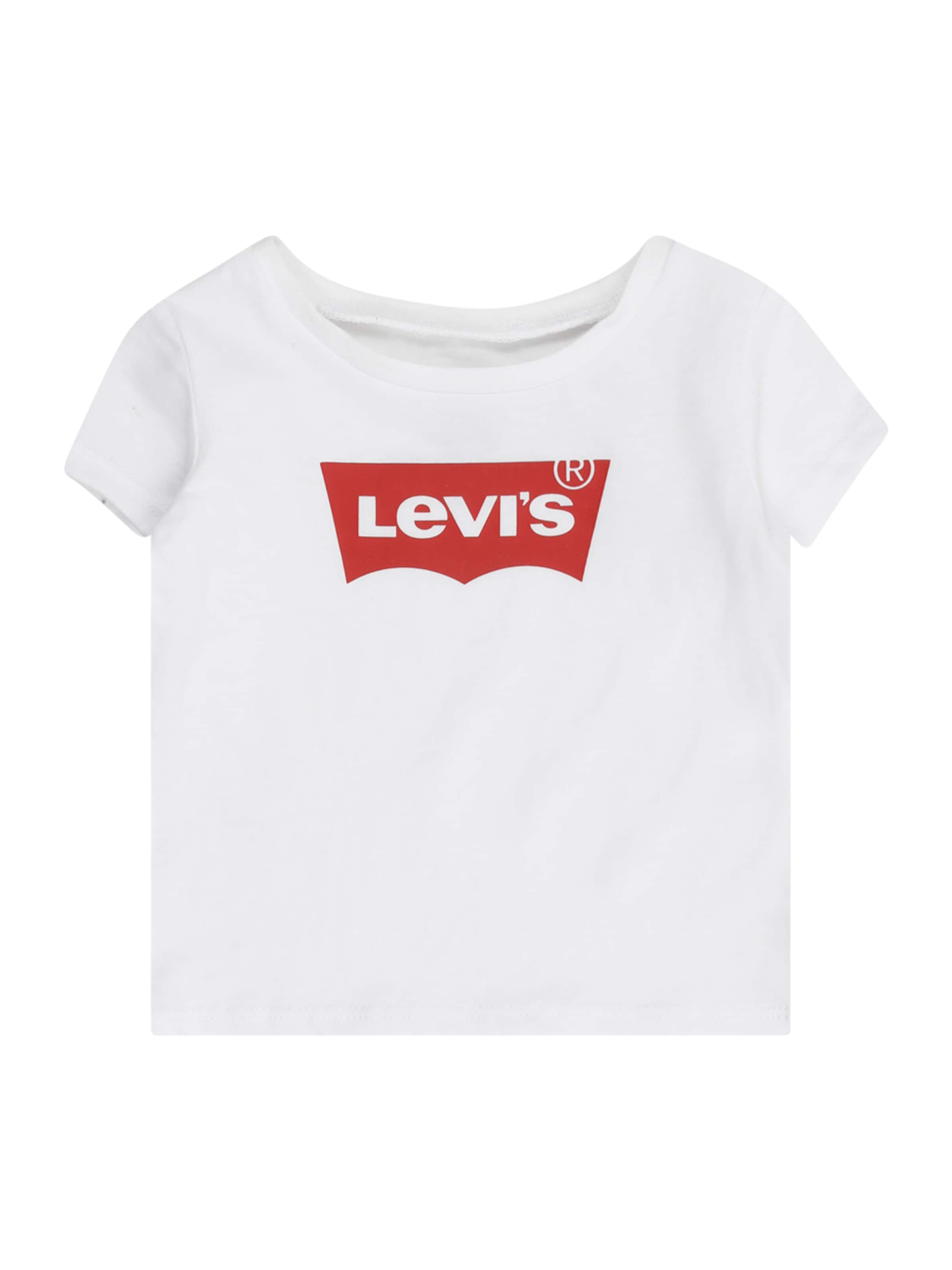 Levi's Kids - Camiseta en blanco: frente