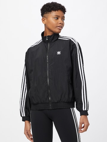 ADIDAS ORIGINALS Between-season jacket 'Japona' in Black: front