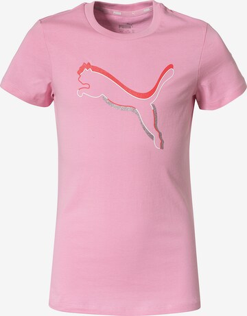 PUMA Shirt 'ALPHA' in Pink: front