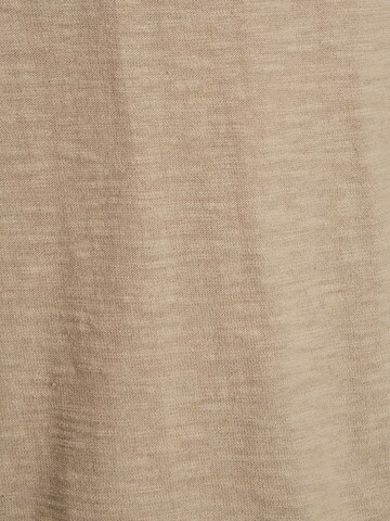 JACK & JONES Pullover 'Slub' in Beige