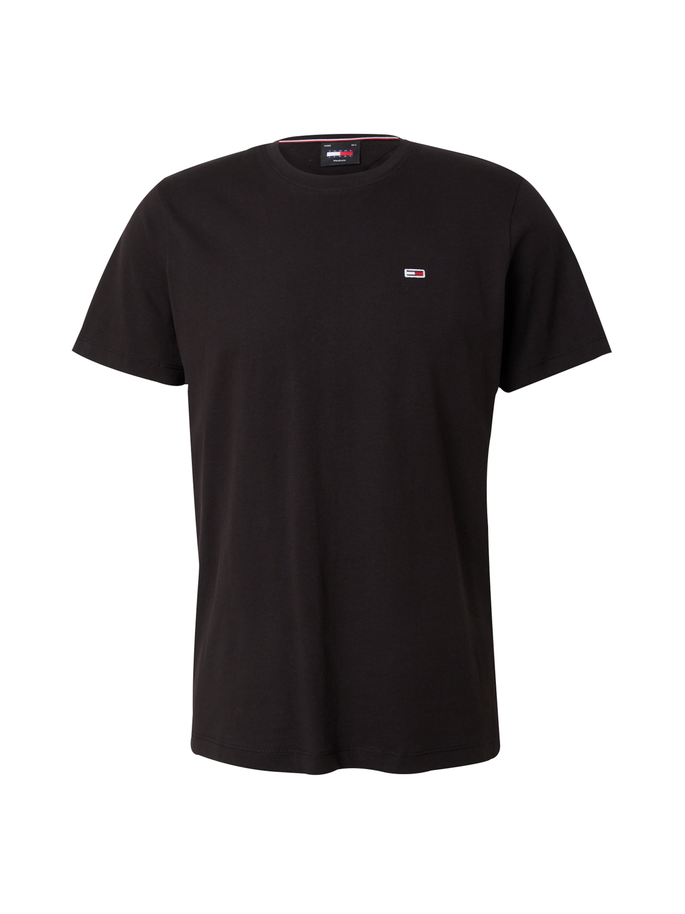 Tommy Jeans Regular fit Póló - fekete: elől